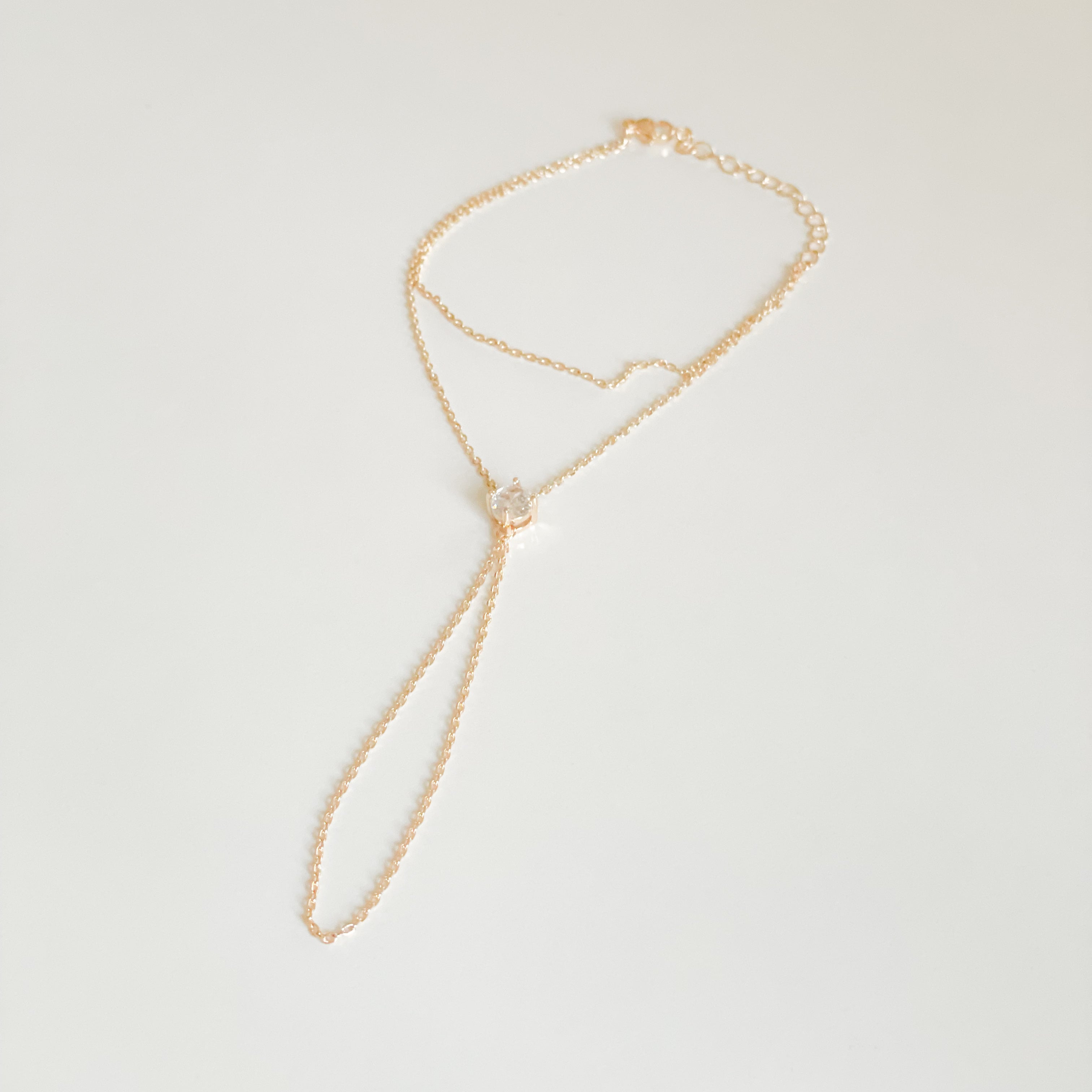 Divine Gold Sparkle Hand Chain