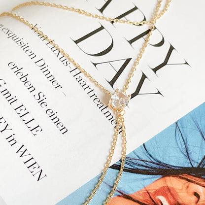 Divine Gold Sparkle Hand Chain