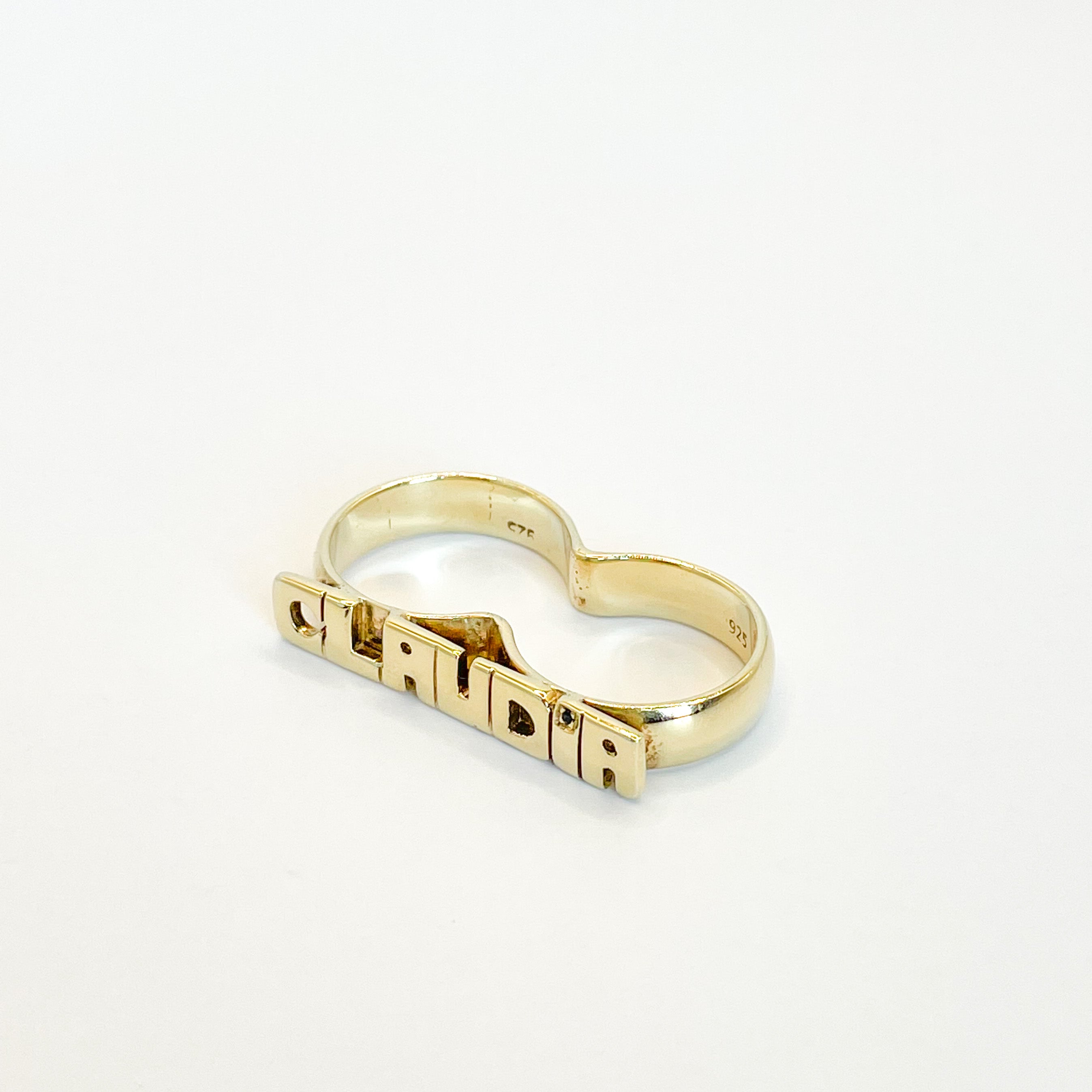 Custom Name Ring