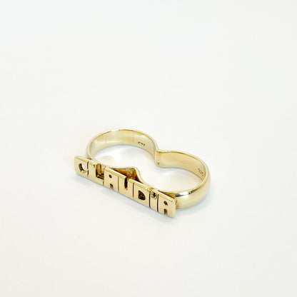 Custom Name Ring